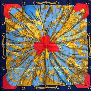 Hermes Silk Scarf NWOT